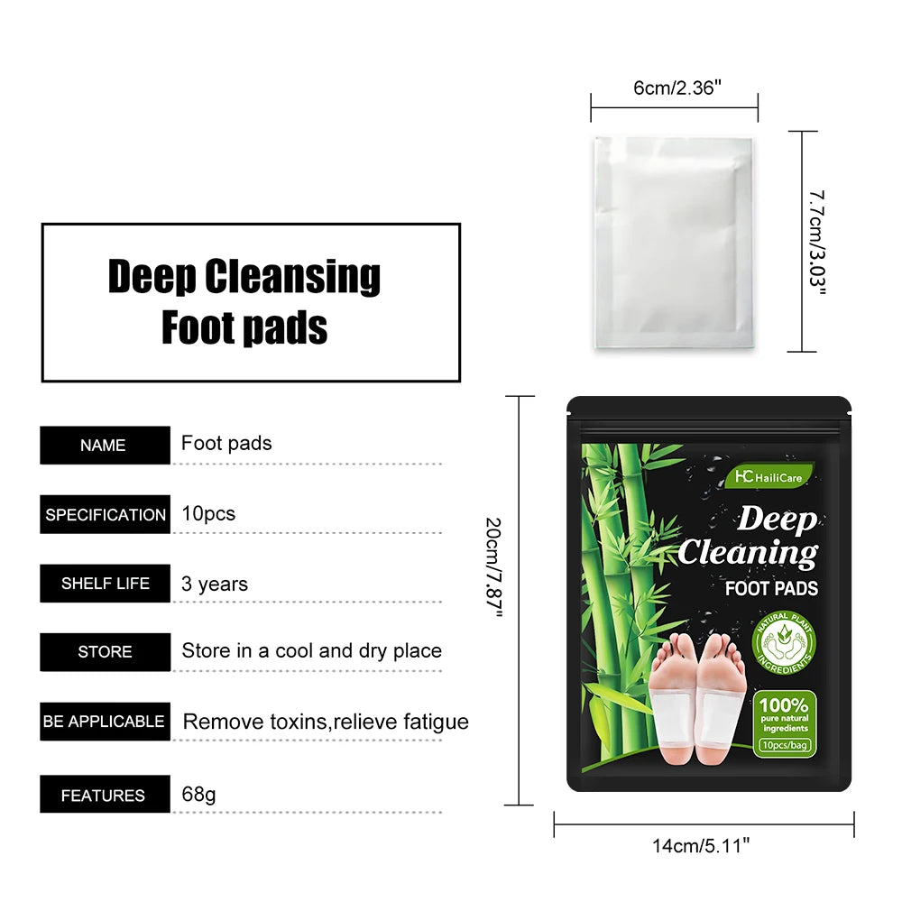 10 Patchs détoxifiants puissants pour les pieds