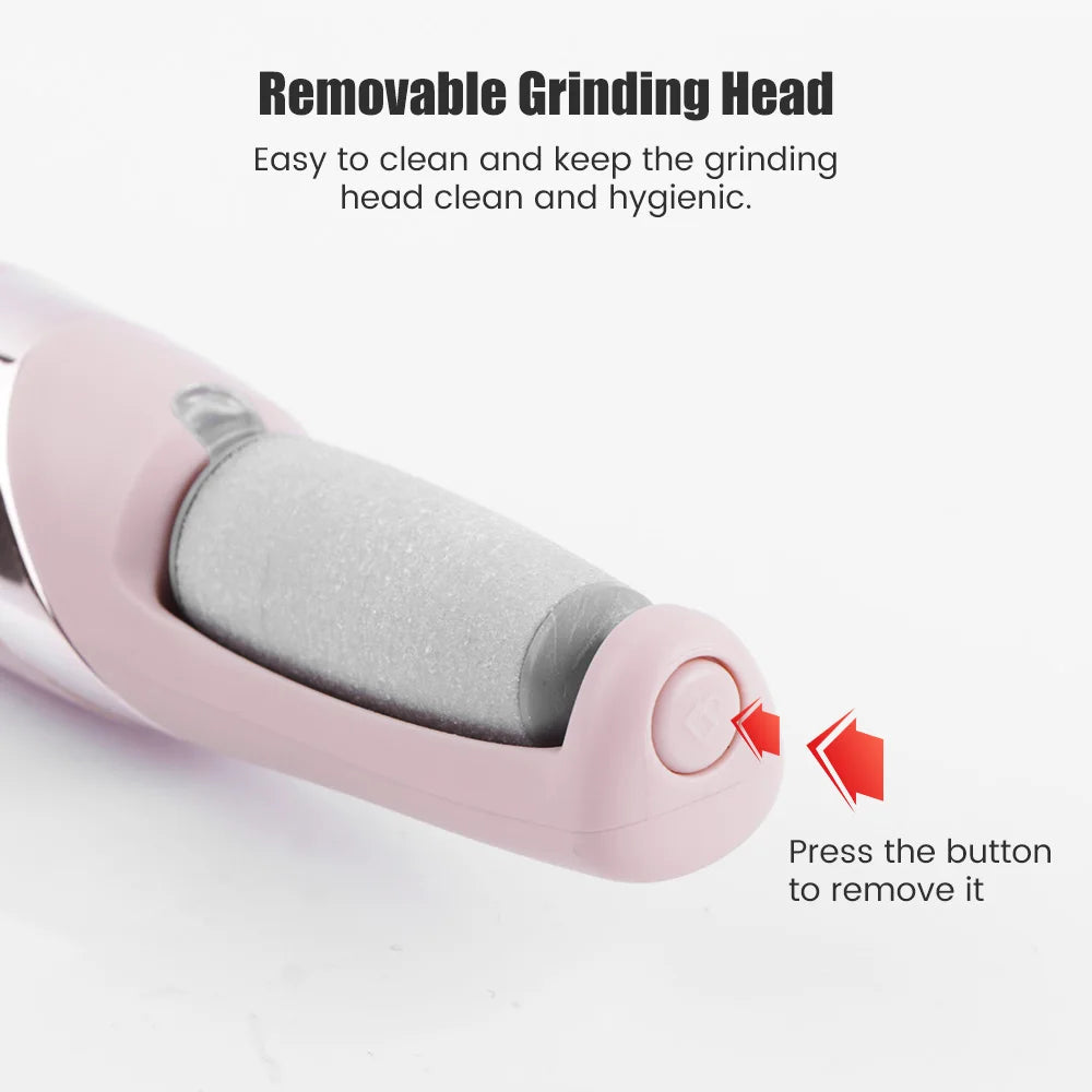 Pédicure électrique sans fil rechargeable