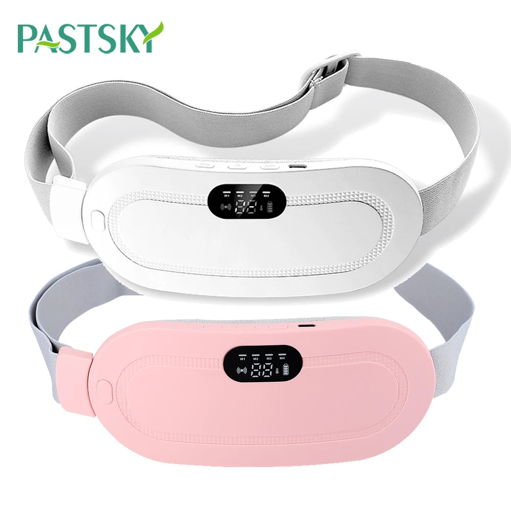 Ceinture Chauffante Vibrante - Éradiquez les Crampes Menstruelles