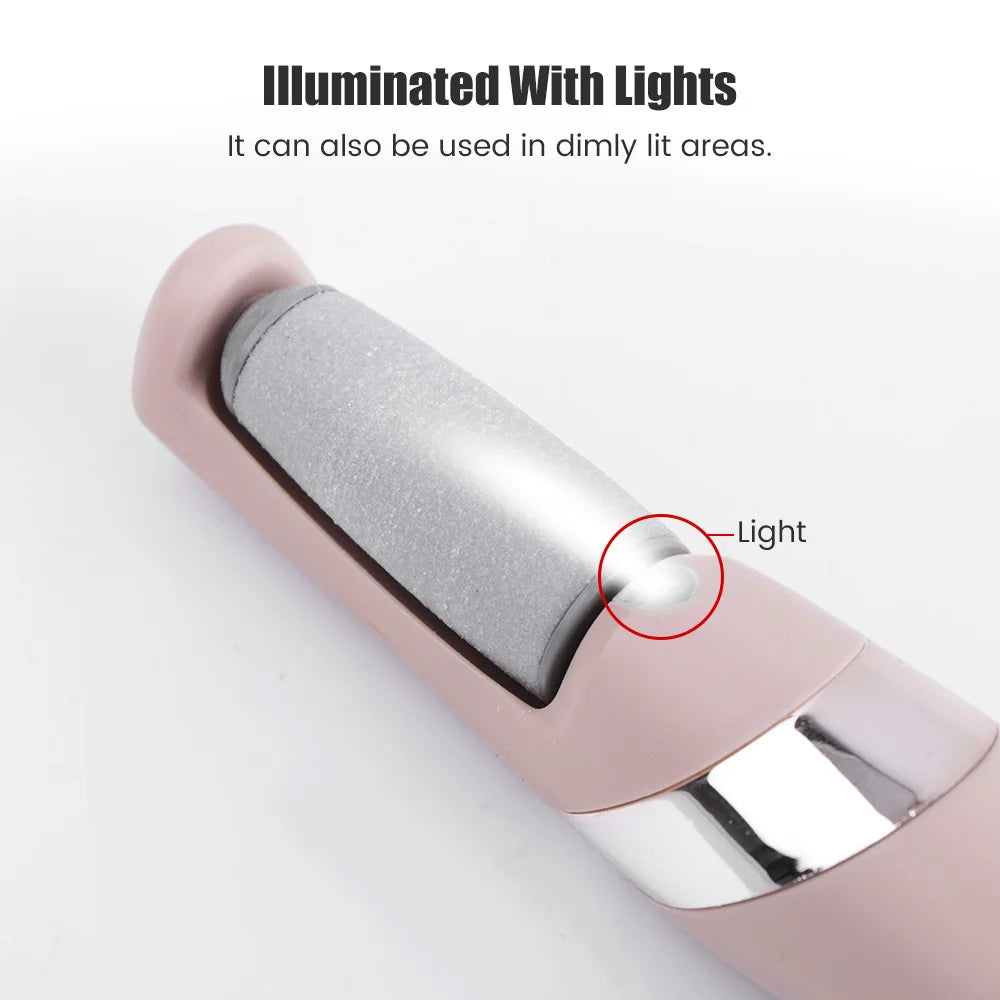 Pédicure électrique sans fil rechargeable