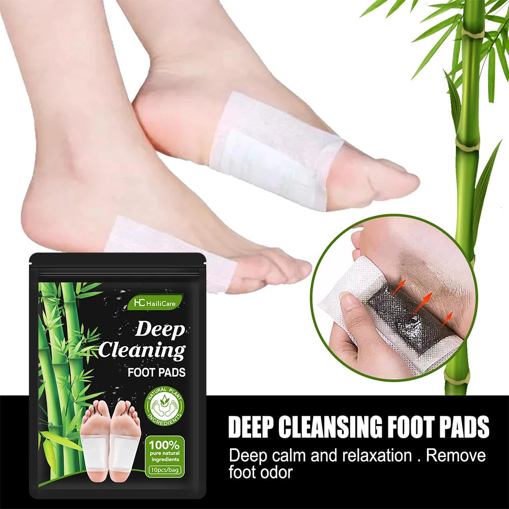 10 Patchs détoxifiants puissants pour les pieds