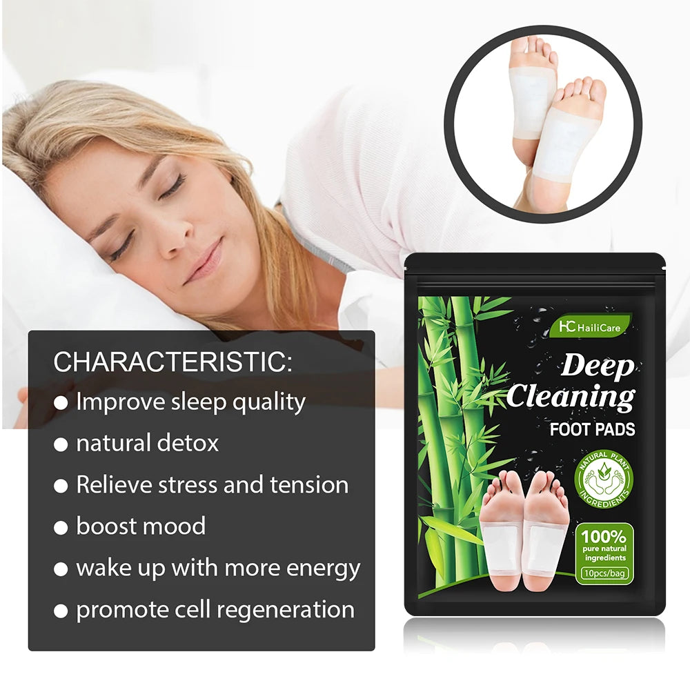 10 Patchs détoxifiants puissants pour les pieds